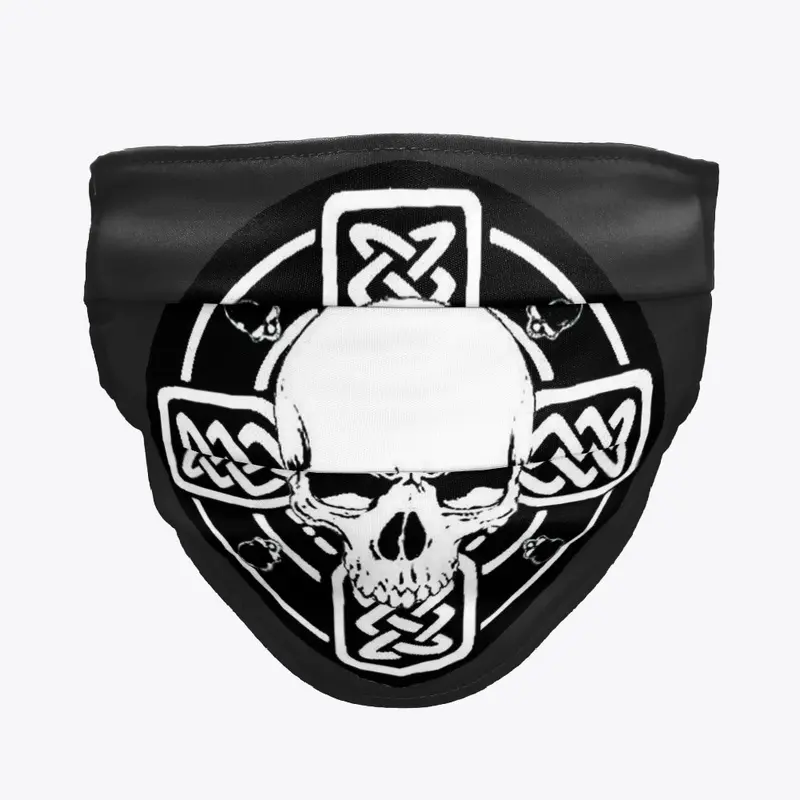 Celtic Cross Skull